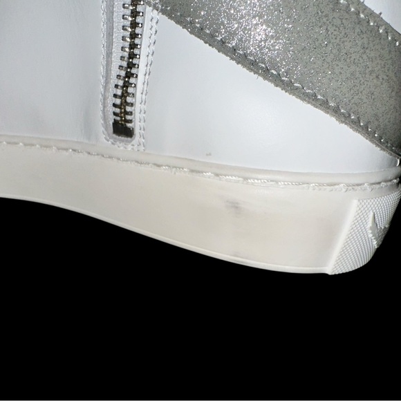 Zadig & Voltaire Women’s High Flash Infinity Patent Silver Leather (38) US 7. - Picture 10 of 13